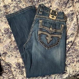 Rock Revival Men’s Buckle Jeans